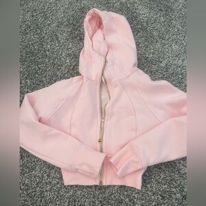 Lululemon Cropped Full Zip Scuba